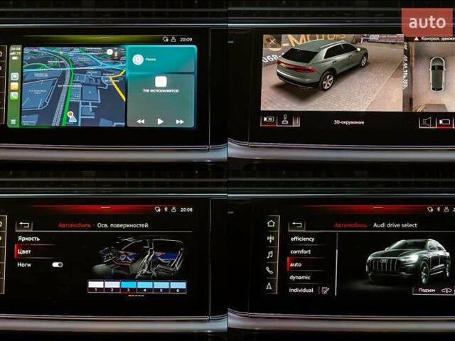 Синий Ауди Q8, объемом двигателя 3 л и пробегом 210 тыс. км за 49990 $, фото 23 на Automoto.ua