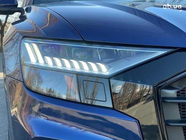 Синий Ауди Q8, объемом двигателя 3 л и пробегом 27 тыс. км за 62000 $, фото 36 на Automoto.ua