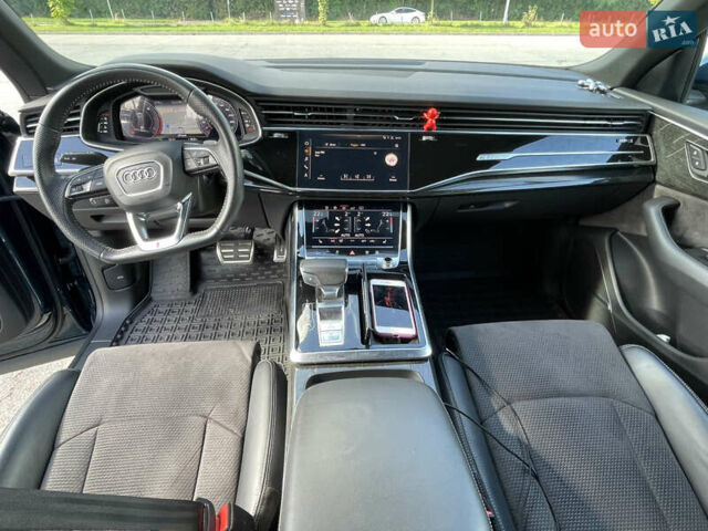 Синий Ауди Q8, объемом двигателя 2.97 л и пробегом 99 тыс. км за 61500 $, фото 2 на Automoto.ua