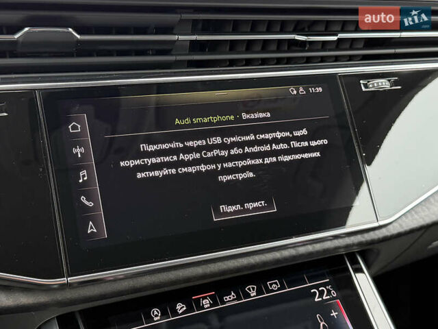 Синий Ауди Q8, объемом двигателя 2.97 л и пробегом 156 тыс. км за 61700 $, фото 47 на Automoto.ua