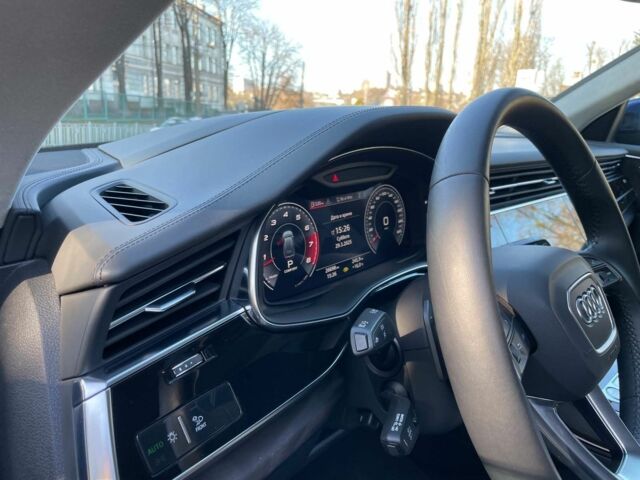 Синий Ауди Q8, объемом двигателя 3 л и пробегом 27 тыс. км за 62000 $, фото 33 на Automoto.ua