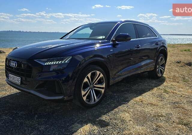 Синій Ауді Q8, об'ємом двигуна 3 л та пробігом 83 тис. км за 55000 $, фото 3 на Automoto.ua