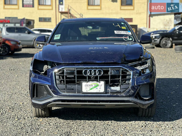 Ауди Q8 2020 в Луцке на Automoto.ua Синий Ауди Q8, объемом двигателя 3 л и пробегом 101 тыс. км за 38700 $, фото 2 на Automoto.ua