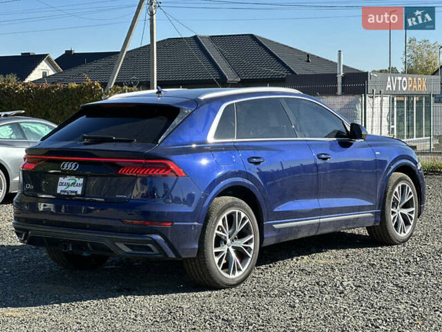 Ауди Q8 2020 в Луцке на Automoto.ua Синий Ауди Q8, объемом двигателя 3 л и пробегом 101 тыс. км за 38700 $, фото 4 на Automoto.ua