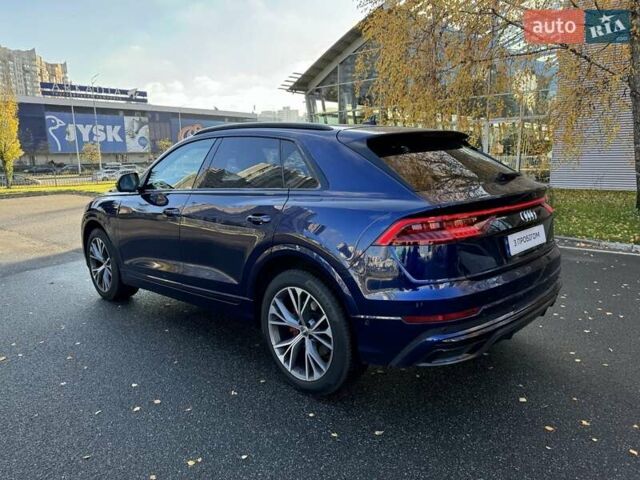 Синий Ауди Q8, объемом двигателя 2.97 л и пробегом 130 тыс. км за 65800 $, фото 2 на Automoto.ua