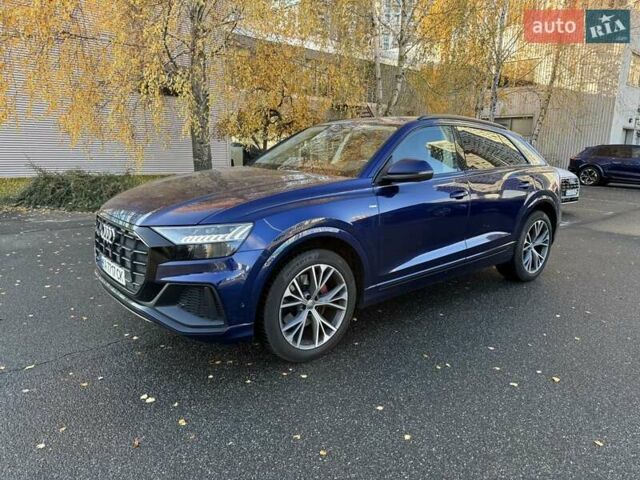 Синий Ауди Q8, объемом двигателя 2.97 л и пробегом 130 тыс. км за 65800 $, фото 5 на Automoto.ua