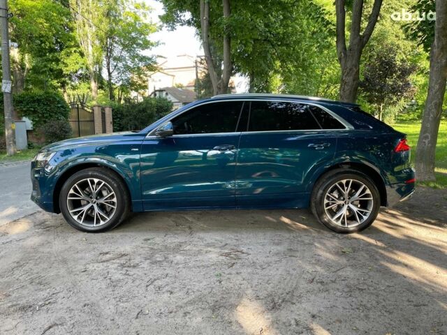 Синий Ауди Q8, объемом двигателя 3 л и пробегом 28 тыс. км за 76290 $, фото 12 на Automoto.ua
