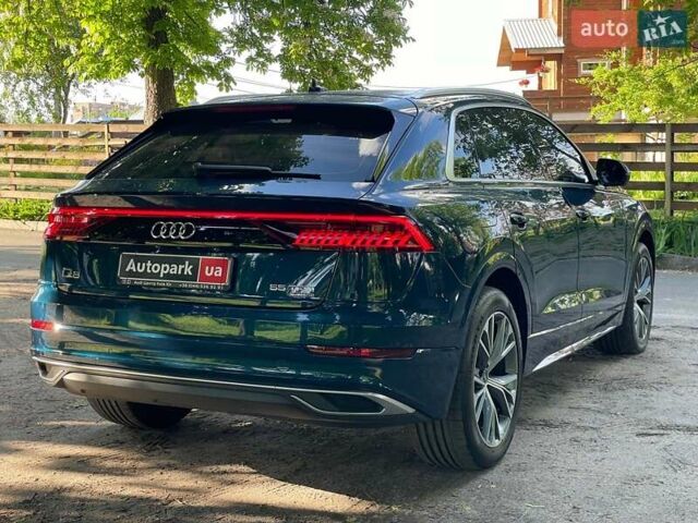 Синий Ауди Q8, объемом двигателя 3 л и пробегом 28 тыс. км за 70290 $, фото 7 на Automoto.ua