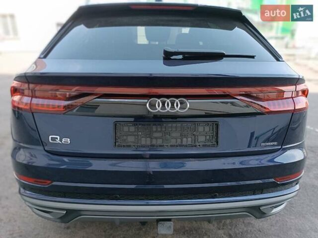 Синий Ауди Q8, объемом двигателя 3 л и пробегом 50 тыс. км за 67200 $, фото 16 на Automoto.ua