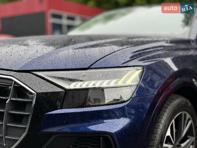 Синий Ауди Q8, объемом двигателя 3 л и пробегом 75 тыс. км за 62500 $, фото 4 на Automoto.ua
