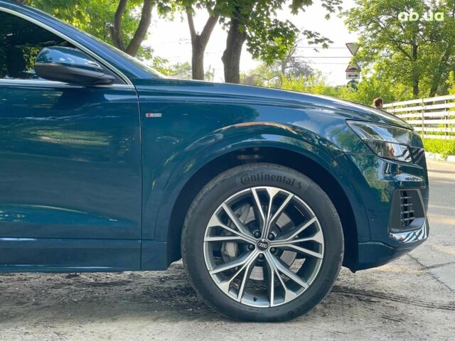 Синий Ауди Q8, объемом двигателя 3 л и пробегом 28 тыс. км за 76290 $, фото 4 на Automoto.ua