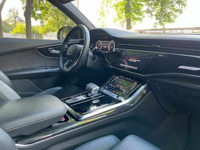 Синий Ауди Q8, объемом двигателя 3 л и пробегом 28 тыс. км за 76290 $, фото 23 на Automoto.ua