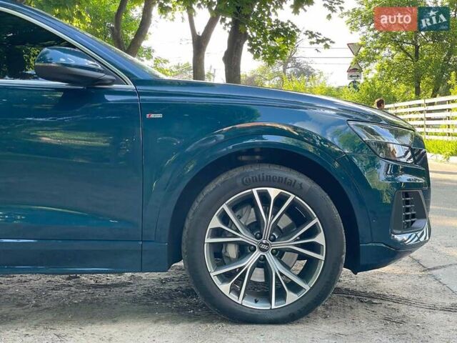 Синий Ауди Q8, объемом двигателя 3 л и пробегом 28 тыс. км за 70290 $, фото 5 на Automoto.ua