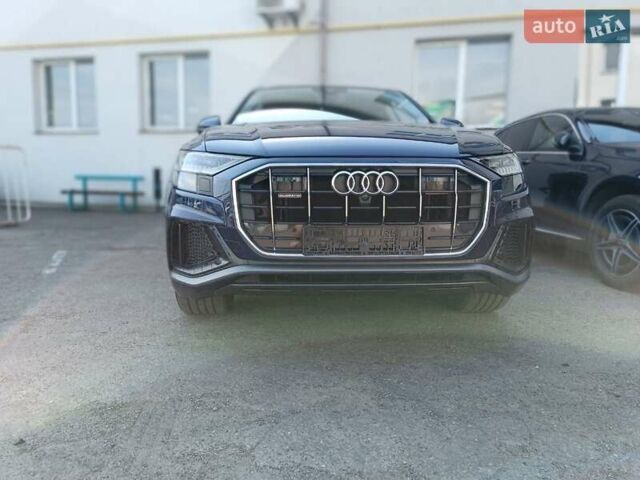 Синий Ауди Q8, объемом двигателя 3 л и пробегом 50 тыс. км за 67200 $, фото 25 на Automoto.ua