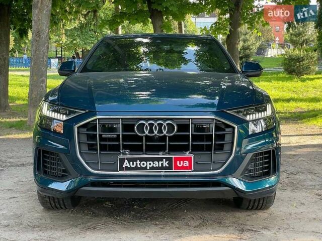 Синий Ауди Q8, объемом двигателя 3 л и пробегом 28 тыс. км за 70290 $, фото 2 на Automoto.ua
