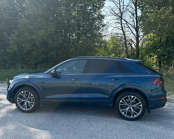 Ауді Q8 2021 у Львові на Automoto.ua Синій Ауді Q8, об'ємом двигуна 3 л та пробігом 28 тис. км за 74000 $, фото 7 на Automoto.ua