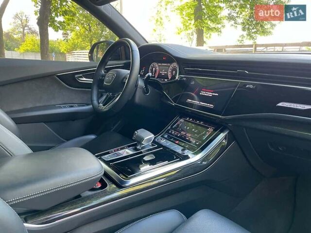 Синий Ауди Q8, объемом двигателя 3 л и пробегом 28 тыс. км за 70290 $, фото 22 на Automoto.ua