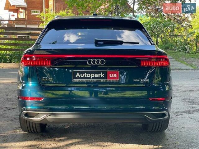 Синий Ауди Q8, объемом двигателя 3 л и пробегом 28 тыс. км за 70290 $, фото 10 на Automoto.ua