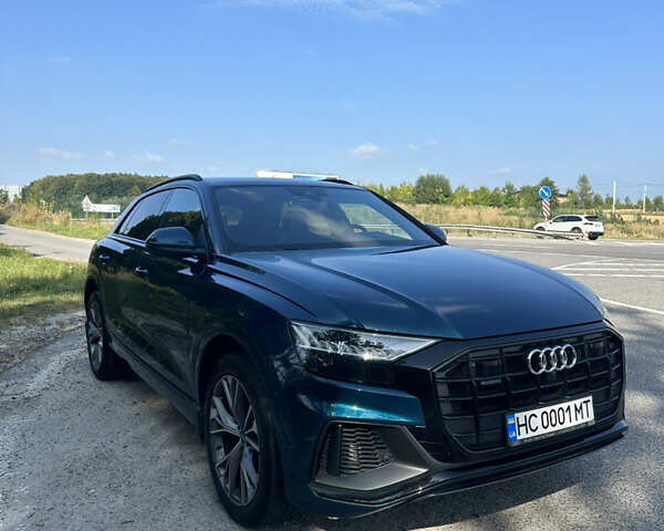 Ауді Q8 2021 у Львові на Automoto.ua Синій Ауді Q8, об'ємом двигуна 3 л та пробігом 28 тис. км за 74000 $, фото 2 на Automoto.ua