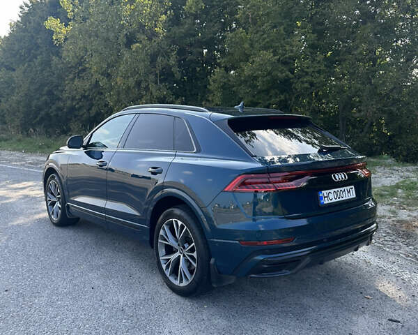 Ауді Q8 2021 у Львові на Automoto.ua Синій Ауді Q8, об'ємом двигуна 3 л та пробігом 28 тис. км за 74000 $, фото 6 на Automoto.ua