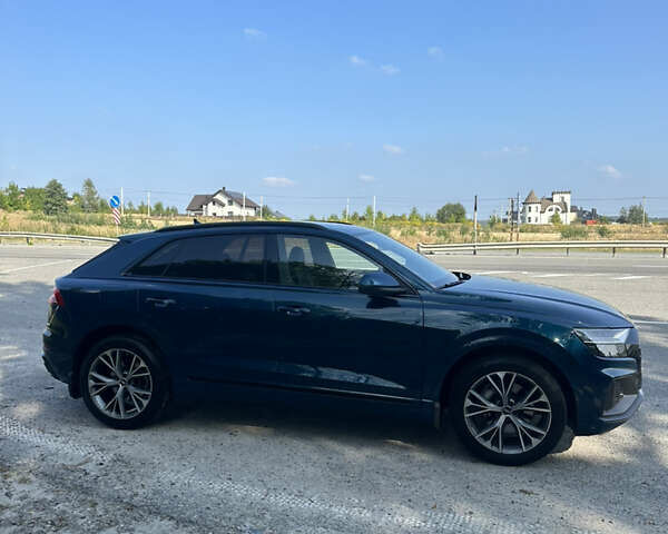 Ауді Q8 2021 у Львові на Automoto.ua Синій Ауді Q8, об'ємом двигуна 3 л та пробігом 28 тис. км за 74000 $, фото 3 на Automoto.ua