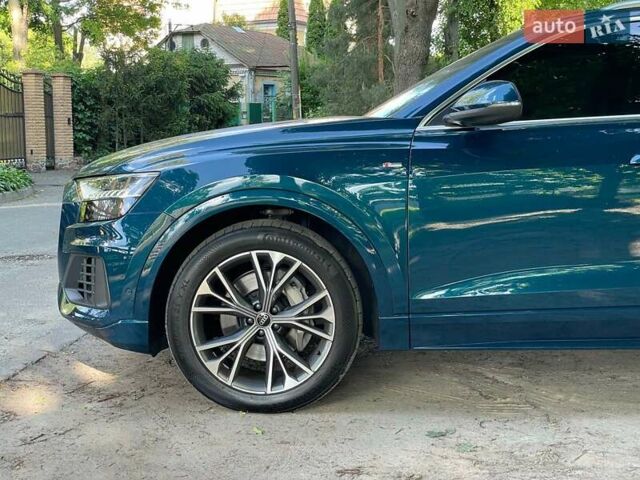 Синий Ауди Q8, объемом двигателя 3 л и пробегом 28 тыс. км за 70290 $, фото 9 на Automoto.ua