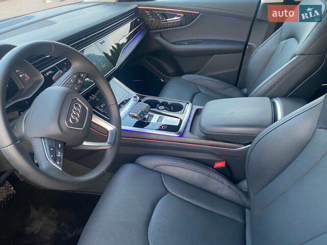 Синий Ауди Q8, объемом двигателя 3 л и пробегом 27 тыс. км за 74500 $, фото 51 на Automoto.ua