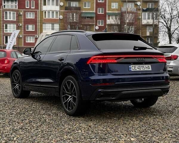 Синий Ауди Q8, объемом двигателя 3 л и пробегом 13 тыс. км за 71900 $, фото 5 на Automoto.ua