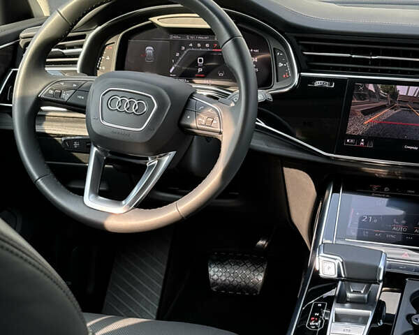 Синий Ауди Q8, объемом двигателя 3 л и пробегом 27 тыс. км за 74500 $, фото 40 на Automoto.ua