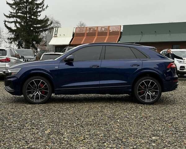 Синий Ауди Q8, объемом двигателя 3 л и пробегом 13 тыс. км за 71900 $, фото 4 на Automoto.ua