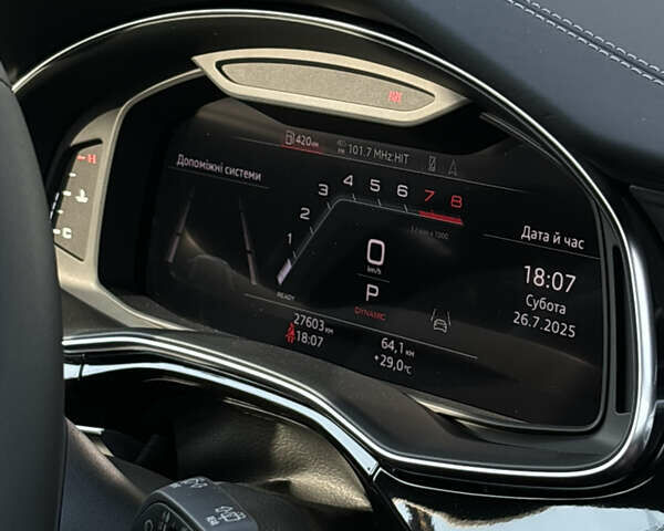Синий Ауди Q8, объемом двигателя 3 л и пробегом 27 тыс. км за 74500 $, фото 50 на Automoto.ua