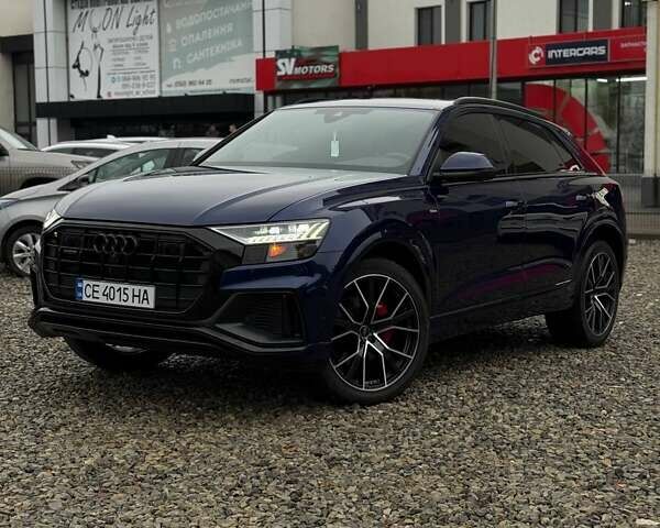 Синий Ауди Q8, объемом двигателя 3 л и пробегом 13 тыс. км за 71900 $, фото 18 на Automoto.ua