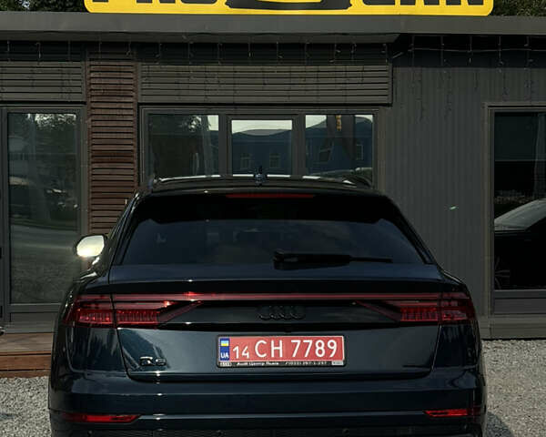 Синий Ауди Q8, объемом двигателя 3 л и пробегом 27 тыс. км за 74500 $, фото 13 на Automoto.ua