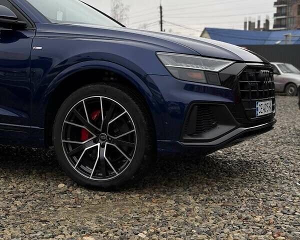 Синий Ауди Q8, объемом двигателя 3 л и пробегом 13 тыс. км за 71900 $, фото 2 на Automoto.ua