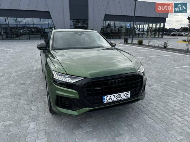 Зеленый Ауди Q8, объемом двигателя 3 л и пробегом 170 тыс. км за 52000 $, фото 1 на Automoto.ua