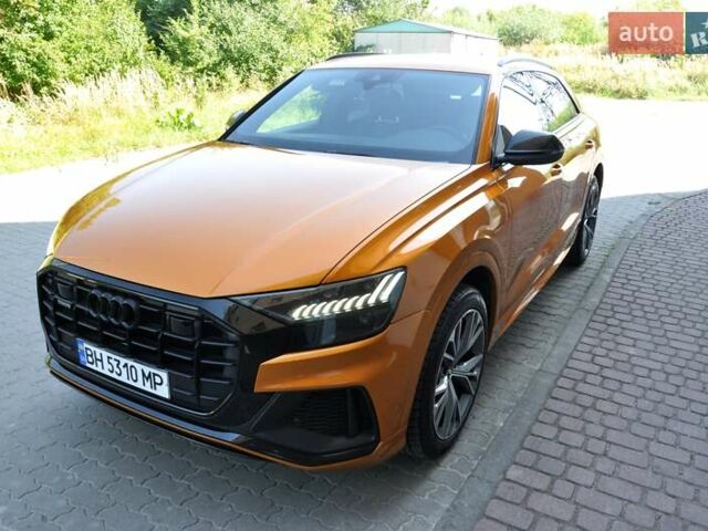 Оранжевый Ауди Q8, объемом двигателя 2.97 л и пробегом 72 тыс. км за 53999 $, фото 1 на Automoto.ua