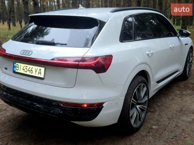 Білий Ауді Q8 e-tron, об'ємом двигуна 0 л та пробігом 17 тис. км за 50000 $, фото 18 на Automoto.ua