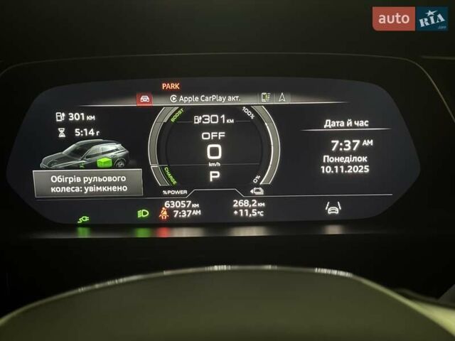 Белый Ауди Q8 e-tron, объемом двигателя 0 л и пробегом 63 тыс. км за 47800 $, фото 34 на Automoto.ua