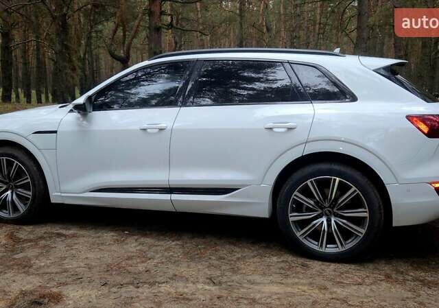 Білий Ауді Q8 e-tron, об'ємом двигуна 0 л та пробігом 17 тис. км за 50000 $, фото 9 на Automoto.ua