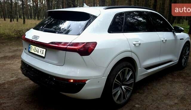 Білий Ауді Q8 e-tron, об'ємом двигуна 0 л та пробігом 17 тис. км за 50000 $, фото 25 на Automoto.ua