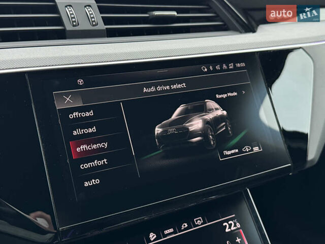 Ауді Q8 e-tron 2023 у Мукачеве на Automoto.ua Чорний Ауді Q8 e-tron, об'ємом двигуна 0 л та пробігом 38 тис. км за 64500 $, фото 41 на Automoto.ua