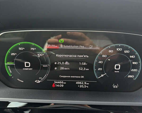 Чорний Ауді Q8 e-tron, об'ємом двигуна 0 л та пробігом 35 тис. км за 70000 $, фото 10 на Automoto.ua