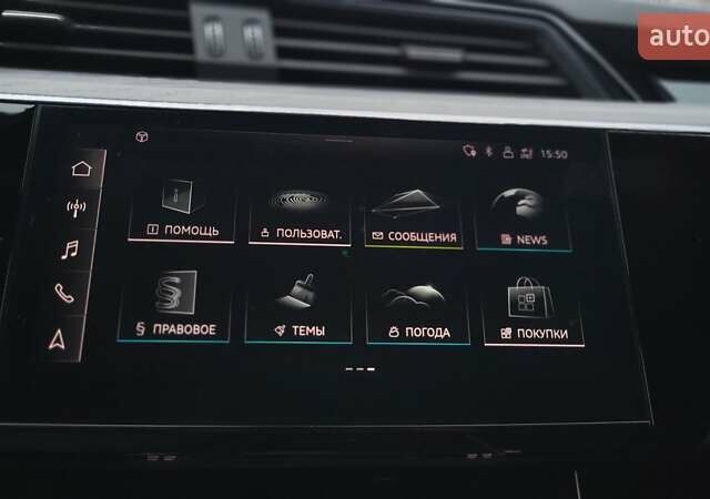 Сірий Ауді Q8 e-tron, об'ємом двигуна 0 л та пробігом 34 тис. км за 65000 $, фото 50 на Automoto.ua