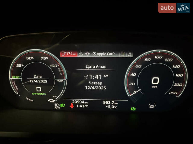 Серый Ауди Q8 e-tron, объемом двигателя 0 л и пробегом 21 тыс. км за 56500 $, фото 43 на Automoto.ua