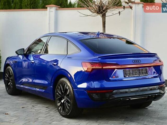 Синий Ауди Q8 e-tron, объемом двигателя 0 л и пробегом 39 тыс. км за 69999 $, фото 18 на Automoto.ua