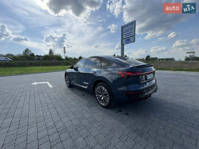 Синий Ауди Q8 e-tron, объемом двигателя 0 л и пробегом 13 тыс. км за 58000 $, фото 11 на Automoto.ua