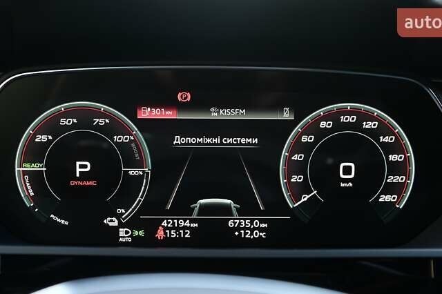 Синий Ауди Q8 e-tron, объемом двигателя 0 л и пробегом 39 тыс. км за 69999 $, фото 47 на Automoto.ua