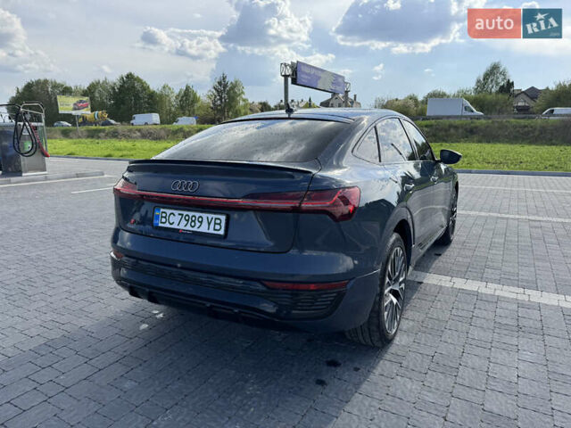 Синий Ауди Q8 e-tron, объемом двигателя 0 л и пробегом 13 тыс. км за 58000 $, фото 6 на Automoto.ua