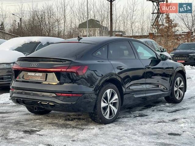 Черный Ауди Q8 Sportback e-tron, объемом двигателя 0 л и пробегом 12 тыс. км за 49100 $, фото 5 на Automoto.ua