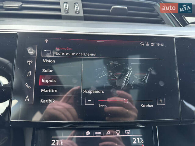 Серый Ауди Q8 Sportback e-tron, объемом двигателя 0 л и пробегом 45 тыс. км за 64900 $, фото 24 на Automoto.ua